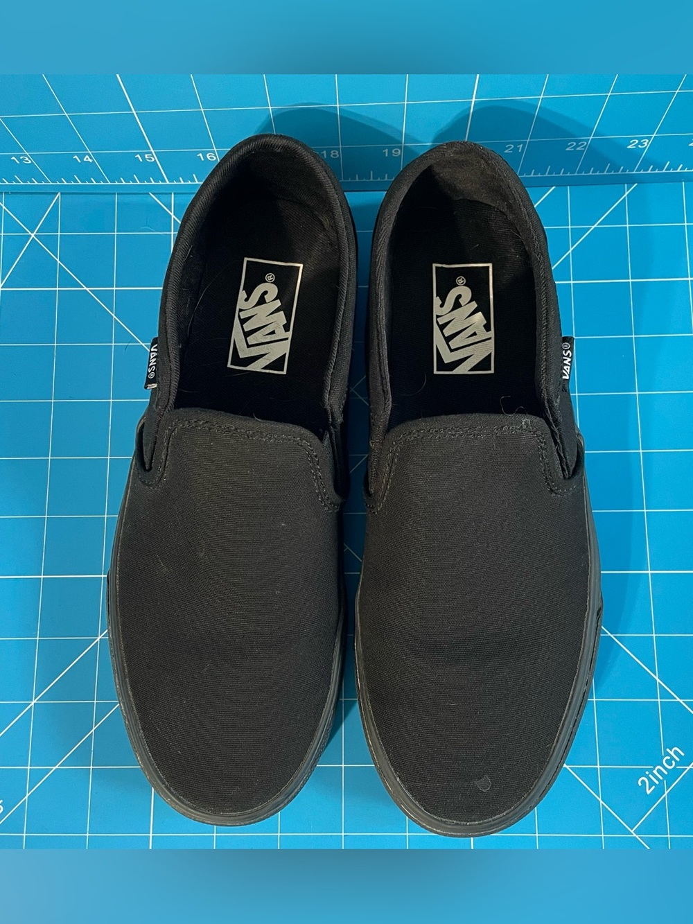 Vans Classic Slip-On — Black Canvas